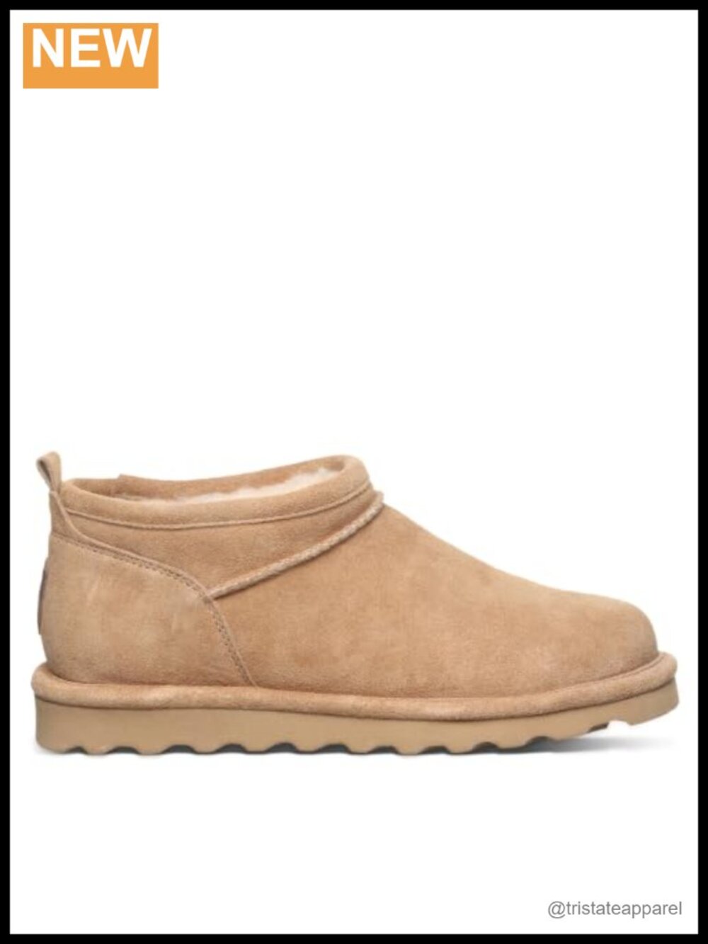 Women's Super Shorty Boots Suede Sheepskin Winter Bootie